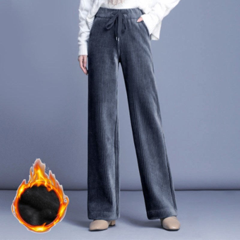 Fashion Straight Solid Pants