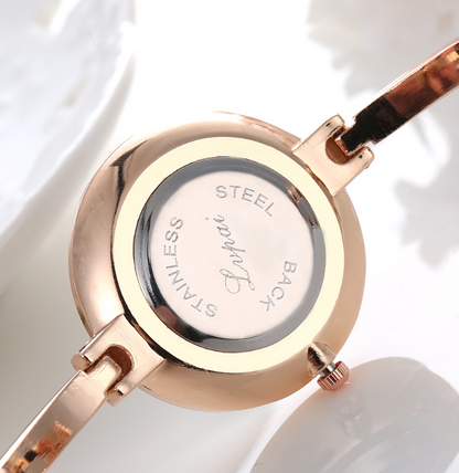 Rose Gold Women Bracelet Watches