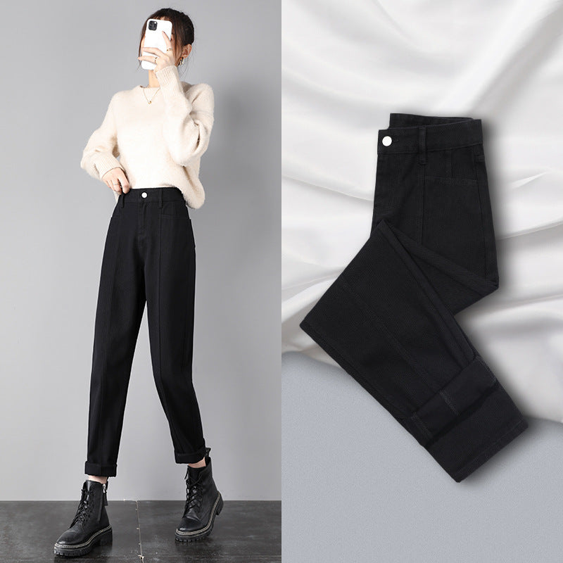 Straight Loose High Waist Harlan Pants