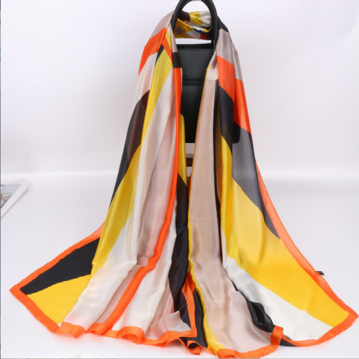 Fashion Sunscreen Simulation Silk Scarf