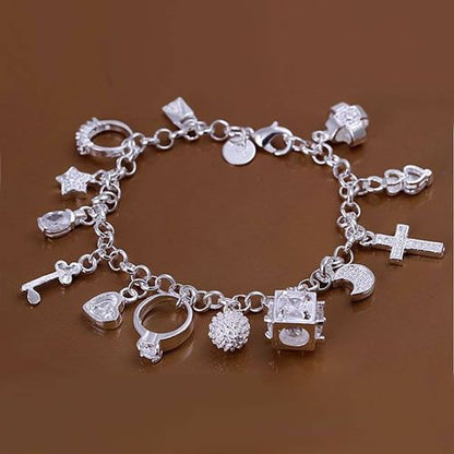 925 Silver Fashion Hanging Bracelets