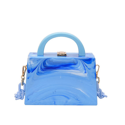 Chain Plastic Crossbody Bag