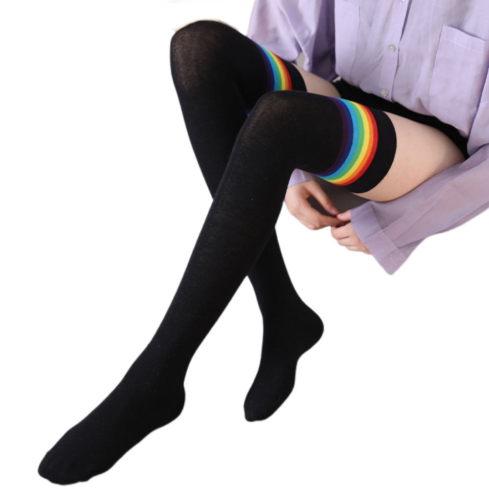 Rainbow Stripe Stockings