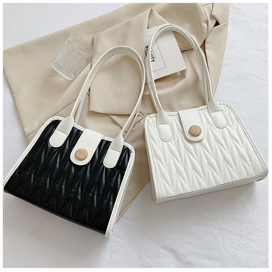 Casual Soft Leather Shoulder Bag