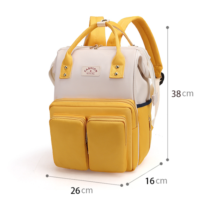 Mommy Bag Portable Double Shoulder Large Capacity Backpack