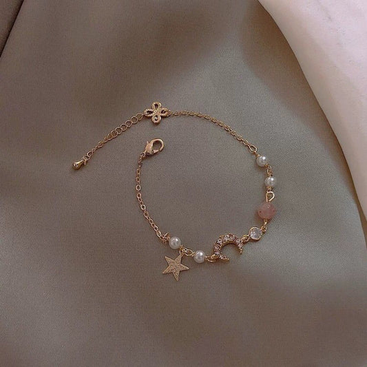 Strawberry starmoon bracelet