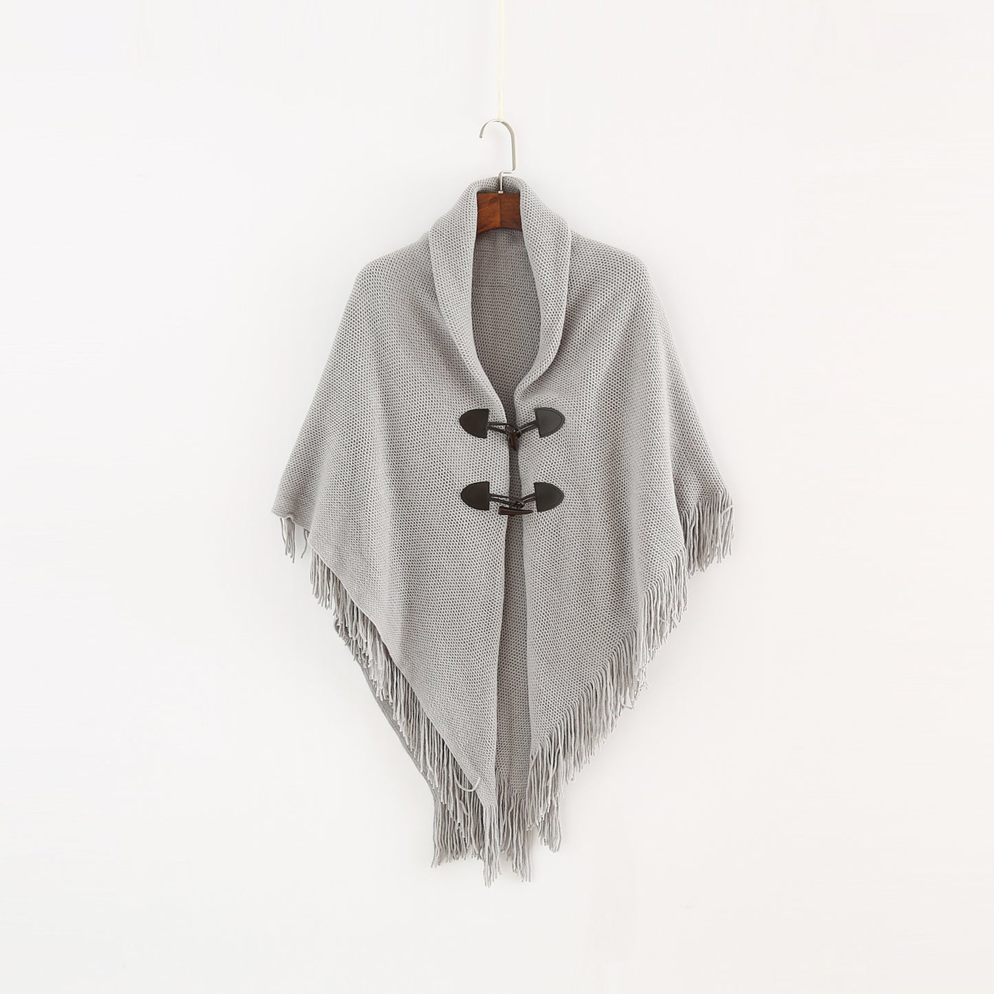 Winter Loose Kimono Cardigan Long Sleeveless Shawl