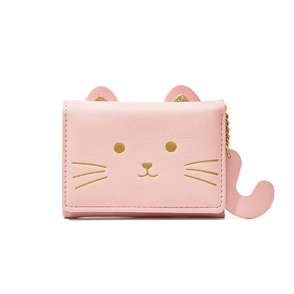 Cute Cartoon Female PU Wallet