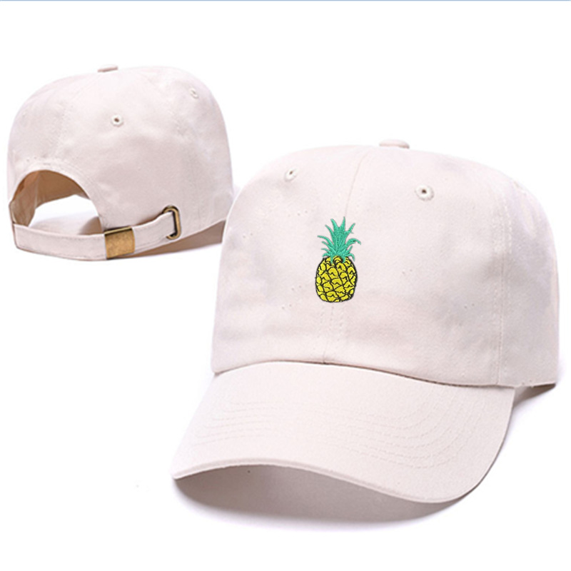 Fashion Unisex Pineapple Print Baseball Cap