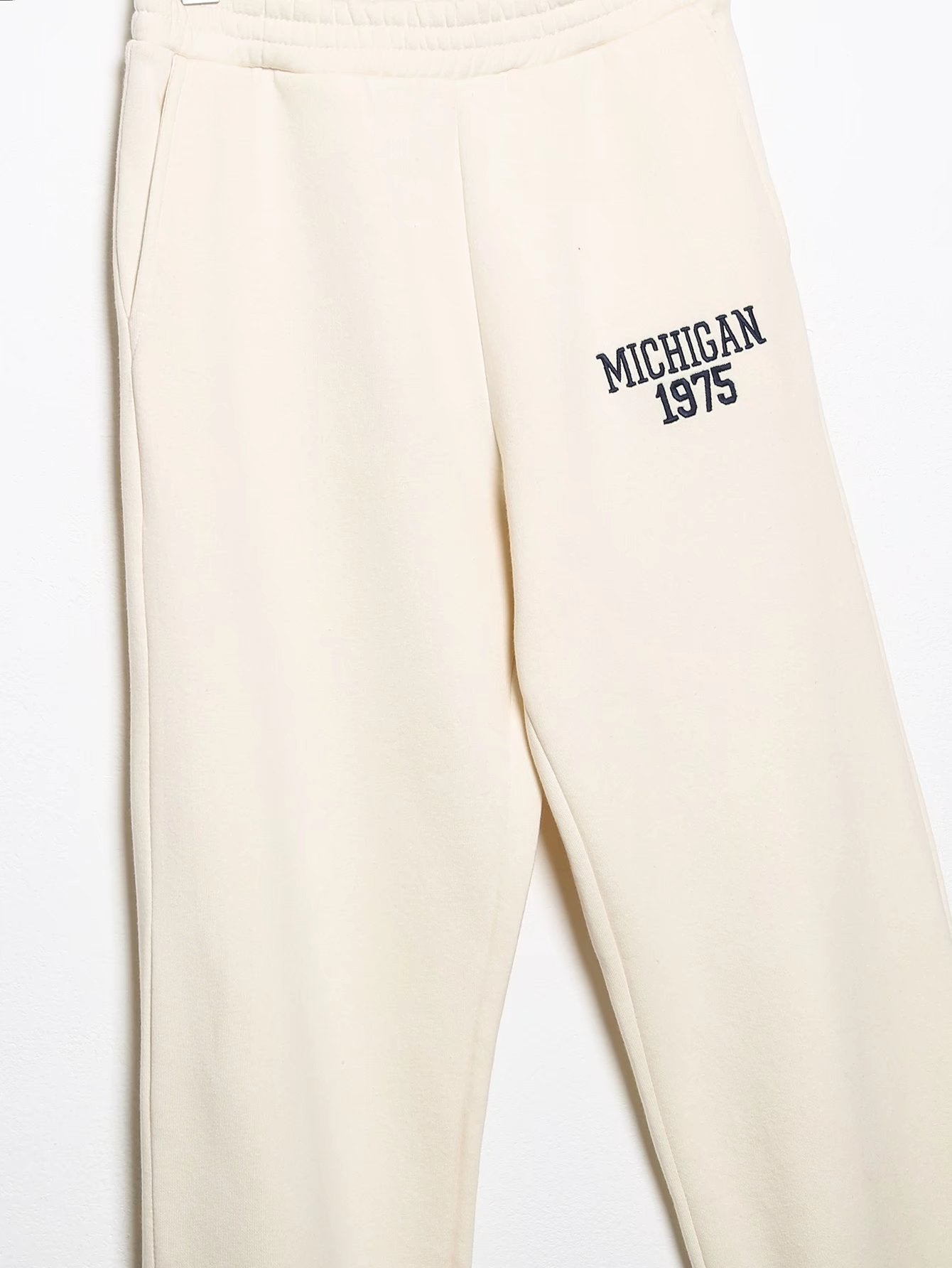 Autumn Lettering Michigan Jogging Pants