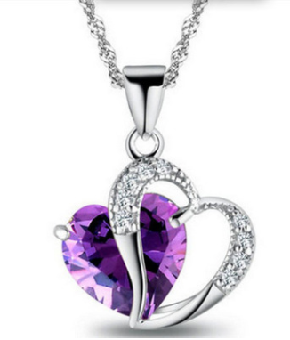 Fashion Heart Pendant Necklace