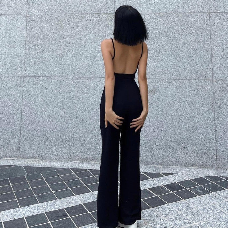 Slim Back Slim Jumpsuit