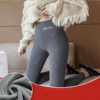 High Waist Plus Velvet Thick Slim Slimming Leggings