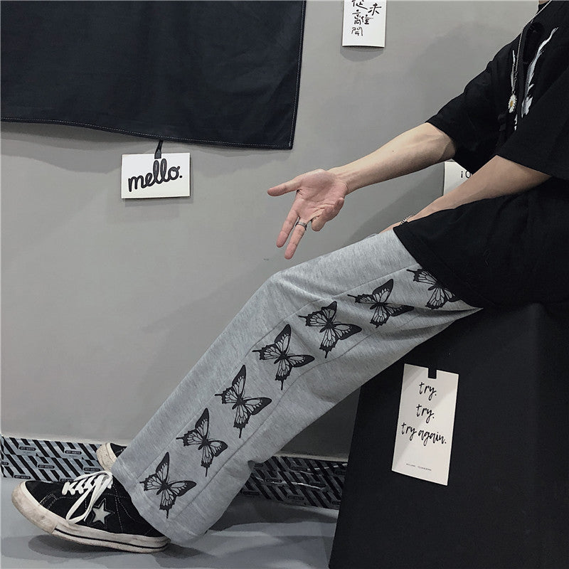 Printed Loose Casual Pants