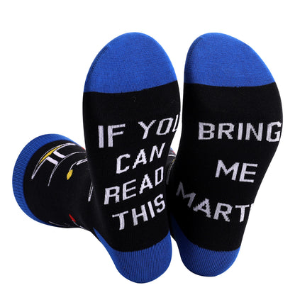 IF YOU CAN READ THIS Cotton Socks