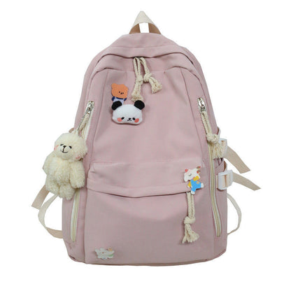 Cute Large Capacity Simple Schoolbag