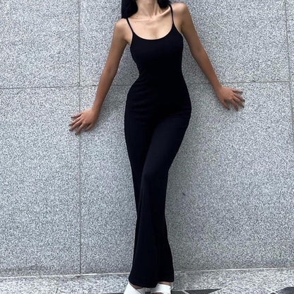 Slim Back Slim Jumpsuit