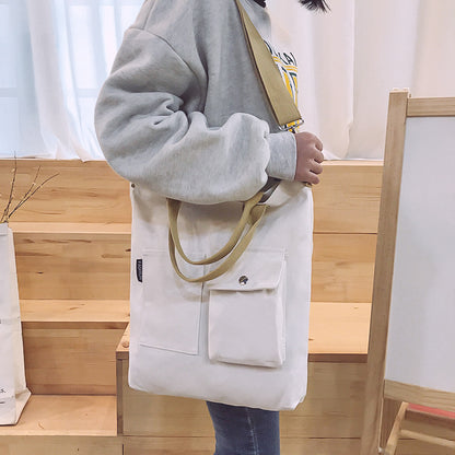 Shoulder Strap Canvas Single Shoulder Bag Canvas Bag