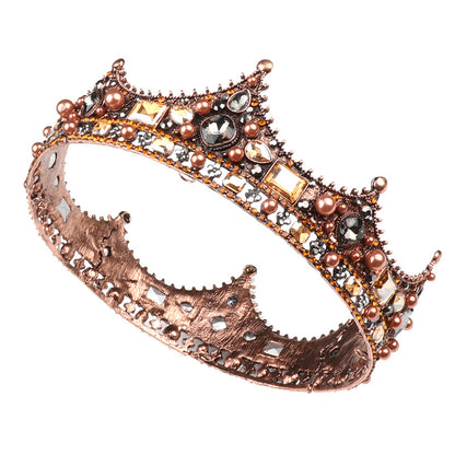 Retro Crown Baroque Full Of Diamonds