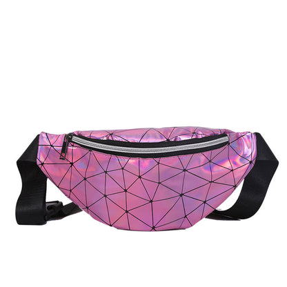 Waist Bag Rhombic Laser Waist Bag