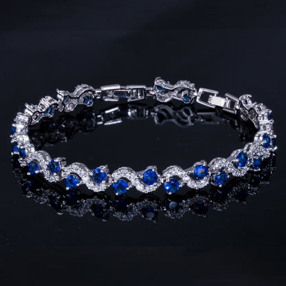 Exquisite diamond bracelet