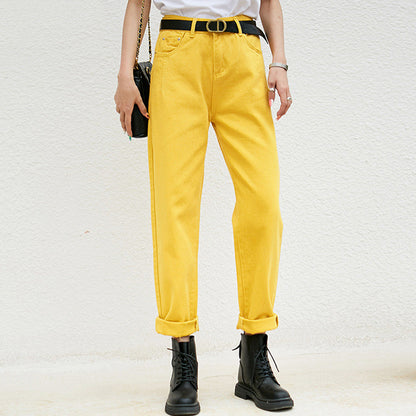 Casual Loose And Thin Elastic Pencil Trousers