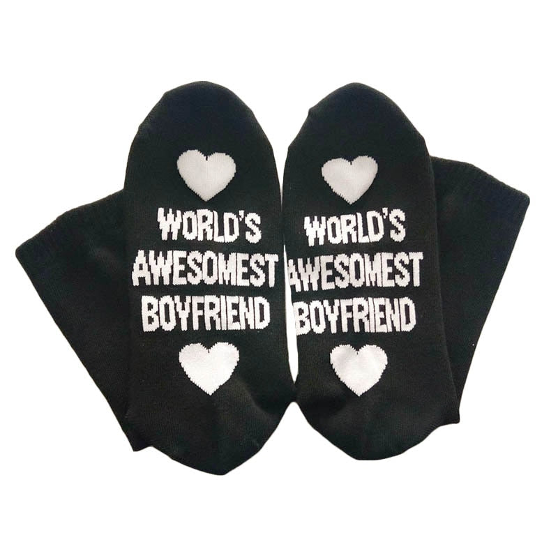 Unisex Men Women Cotton Socks