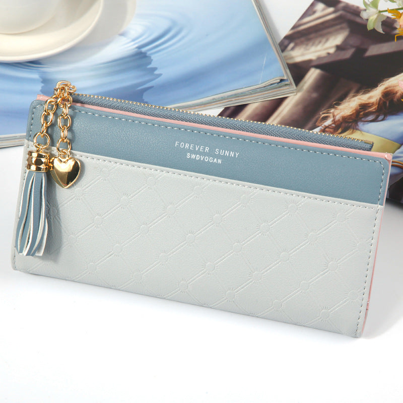 Long Style Fashion Tassels Wallet