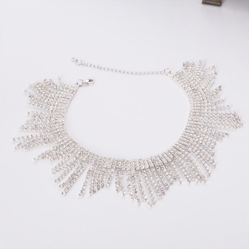 Diamond Necklace Alloy Necklace