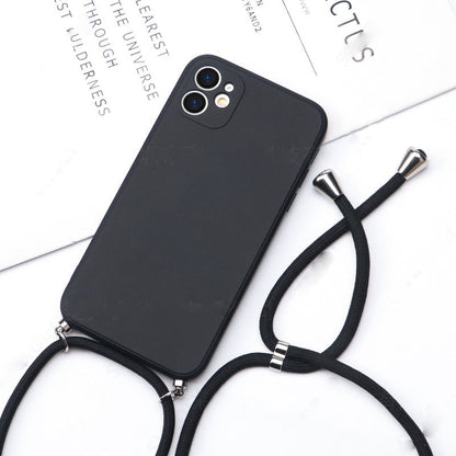 Liquid Silicone Lanyard Phone Case