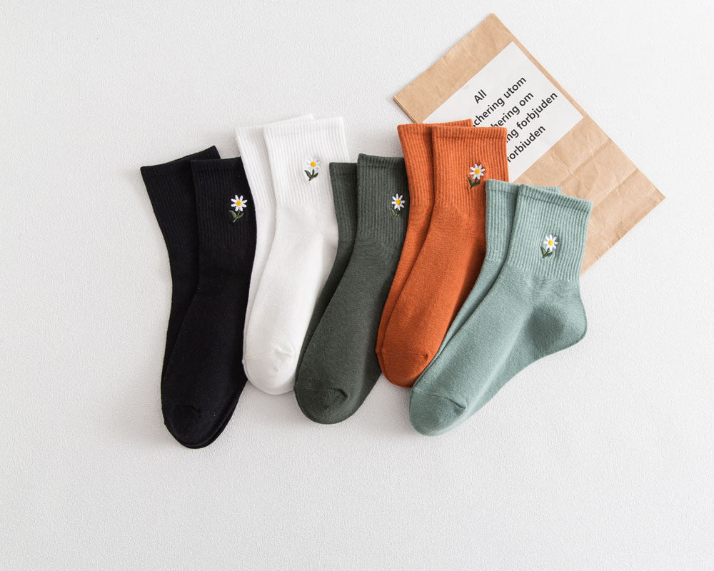 Thin College Style Cute Female Socks In Summer