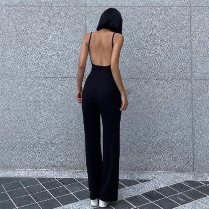 Slim Back Slim Jumpsuit