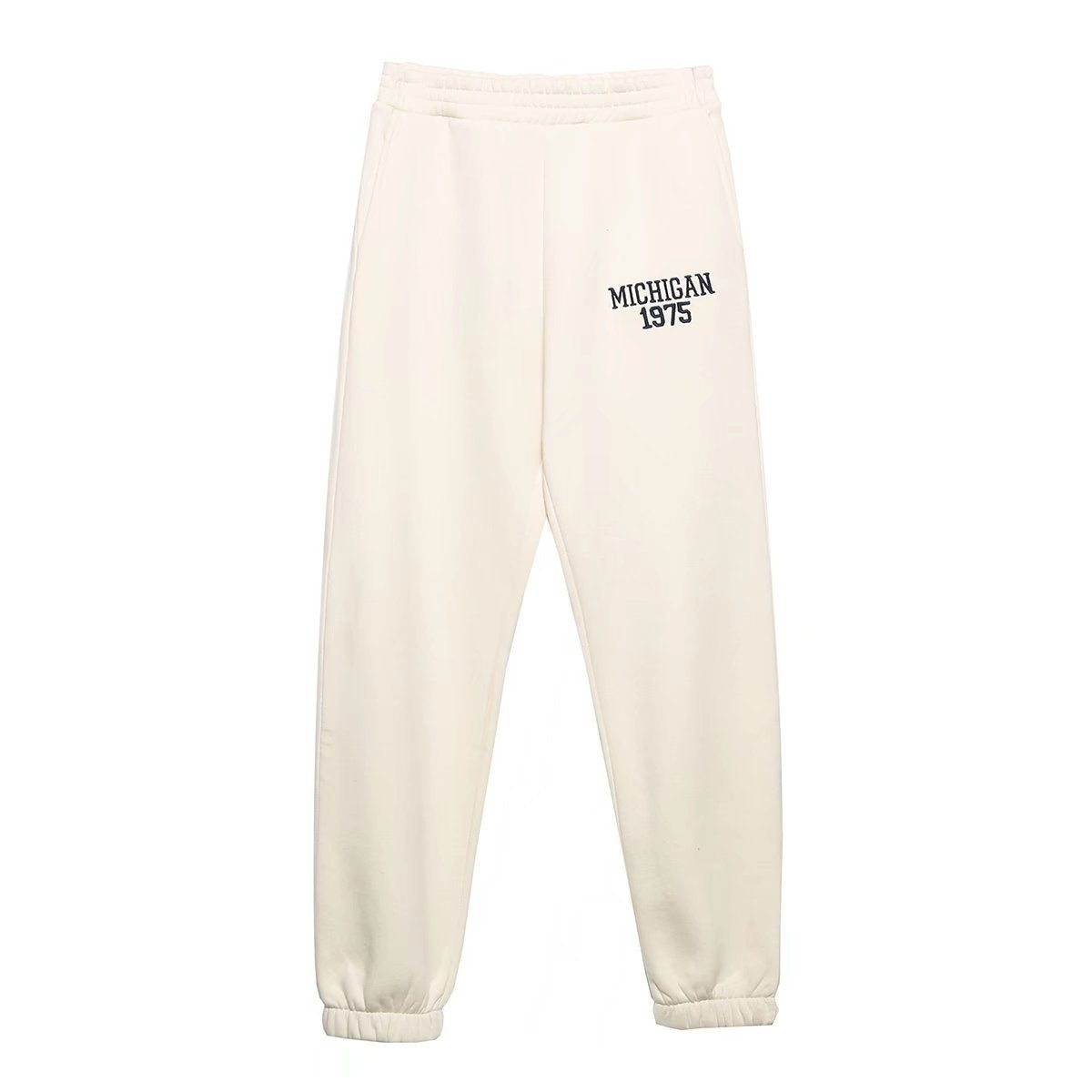 Autumn Lettering Michigan Jogging Pants