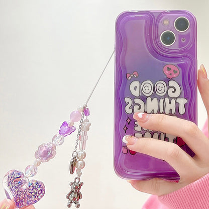 Graffiti Love Chain Mobile Phone Case