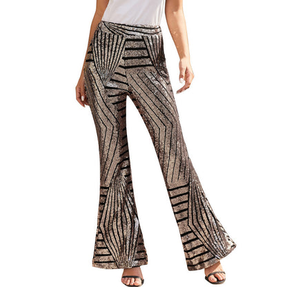 High Waist Loose Straight Wide Leg Trousers