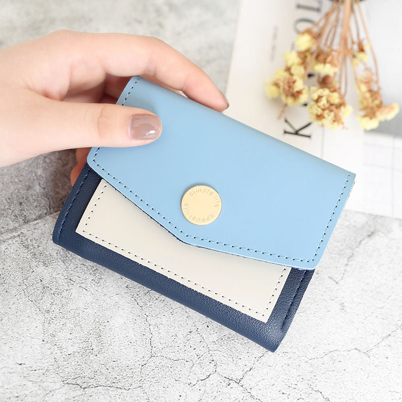 Short Fashionable And Simple Wallet