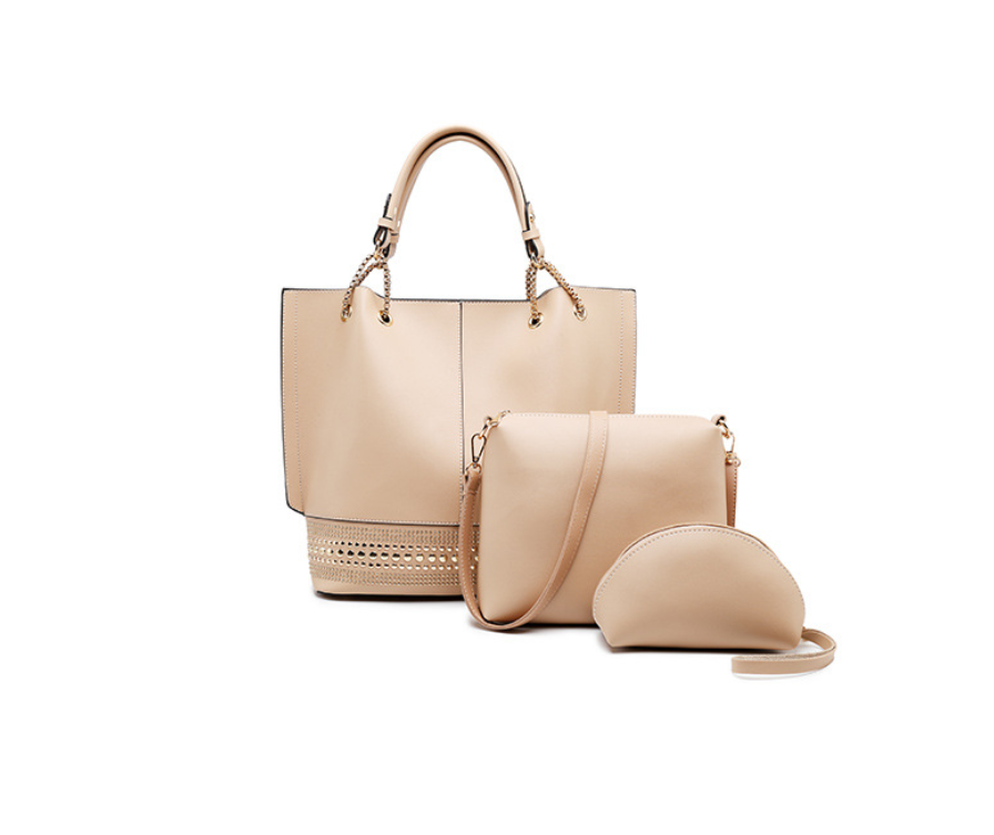 Three-piece shoulder bag