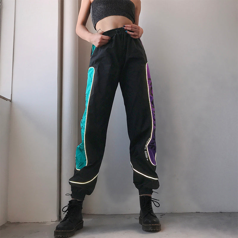 Color matching reflective pant