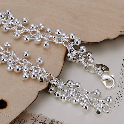 925 Silver Jewelry Spherical Fashion Bracelet