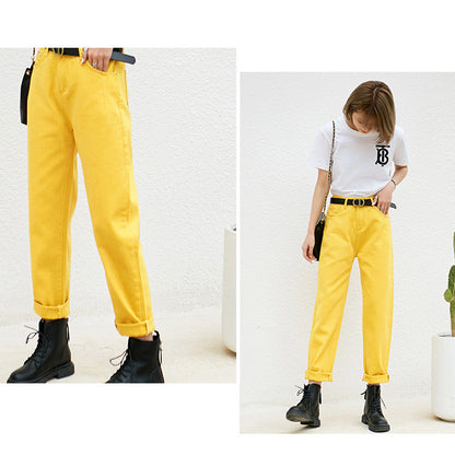 Casual Loose And Thin Elastic Pencil Trousers