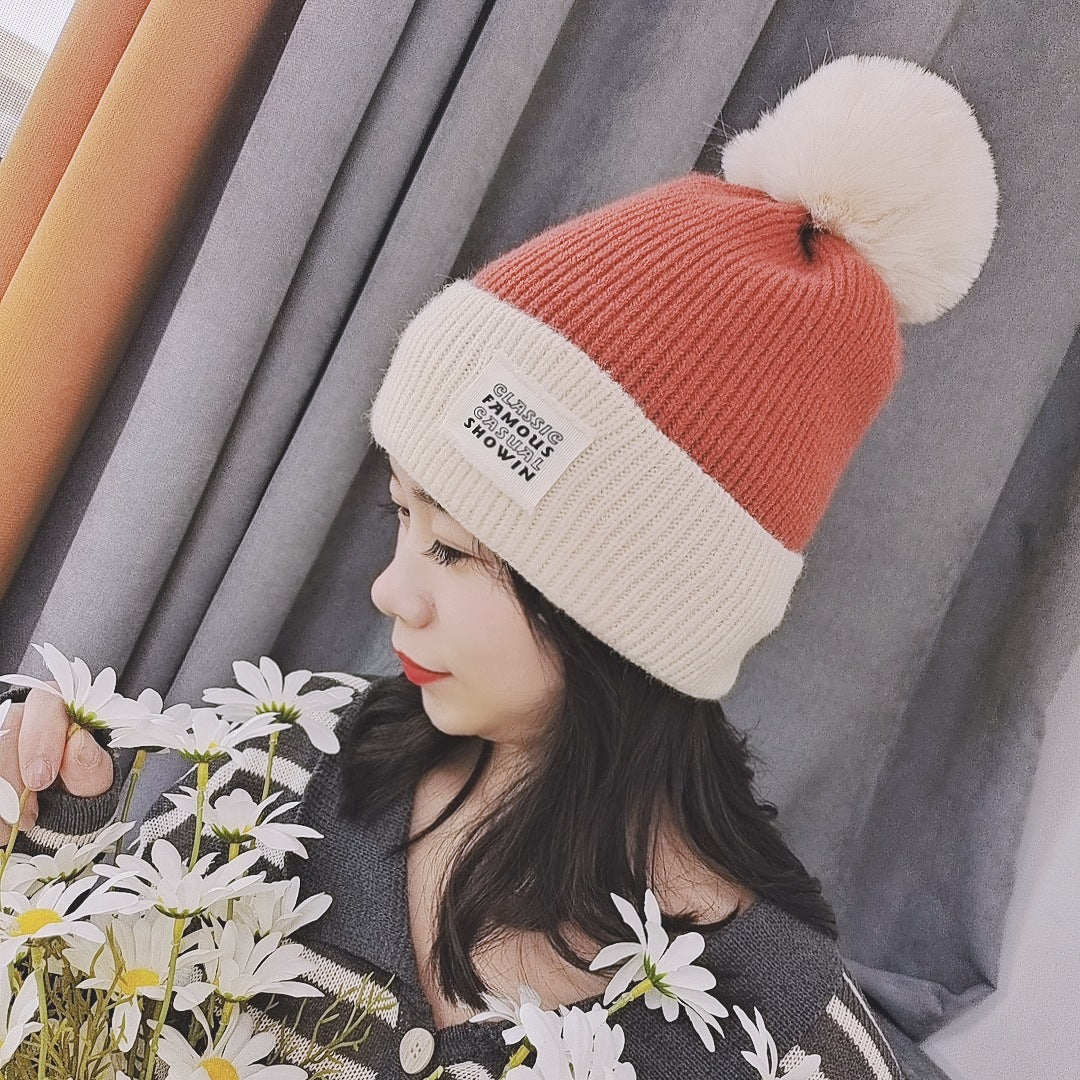 Autumn And Winter Twist Woolen Hat