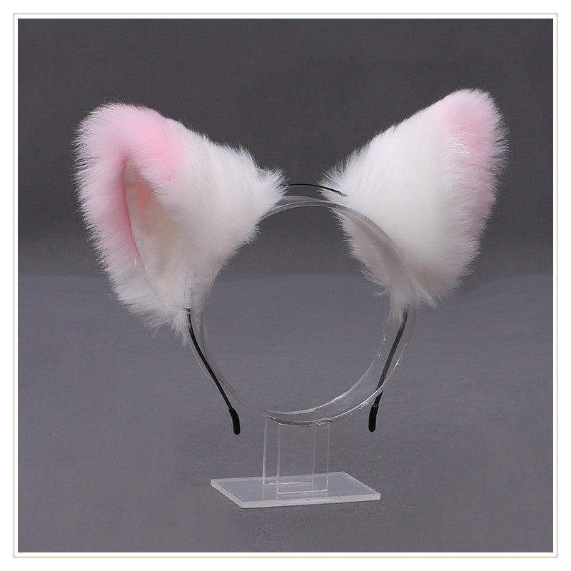 Hand-made Japanese Cute Lolita Plush KC Fox Ears