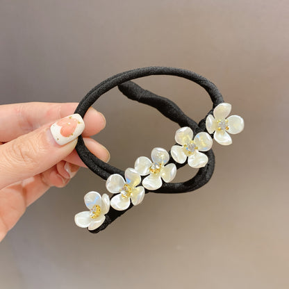 Hair Pearl Diamond Braided Hair Style Hairpin