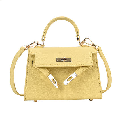 Simple Solid Color One Shoulder Bag