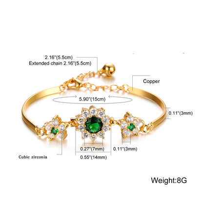 Shiny Zircon Bracelet