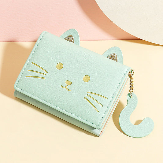 Cute Cartoon Female PU Wallet