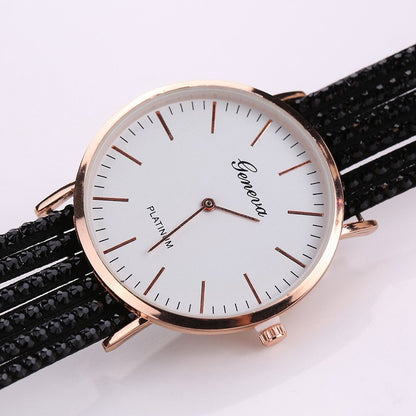 Flowers Watches Women Dress Elegant Quartz Bracelet Watch