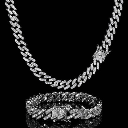 Single Row Zircon Chain for  Men And Women