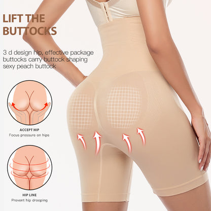 Button Adjustment Seamless Straight Angle Body Shaping Pants