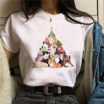 Christmas tree T-shirt